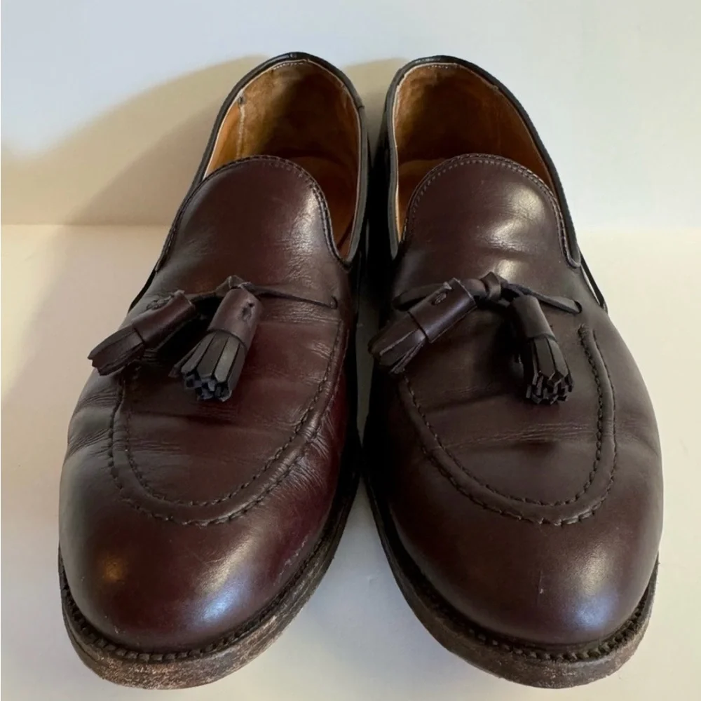 Alden Men's Burgundy Cordovan Tassel Loafers